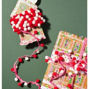 Holiday Pom Pom Ribbon